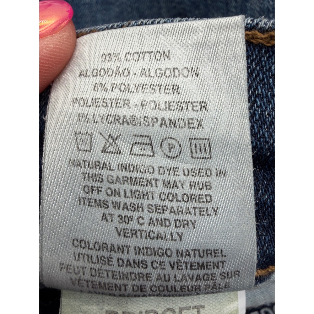 DL1961 Bridget Bootcut Jeans Womens 30 Blue High Rise Instasculpt Seaford 12162 - Picture 7 of 12